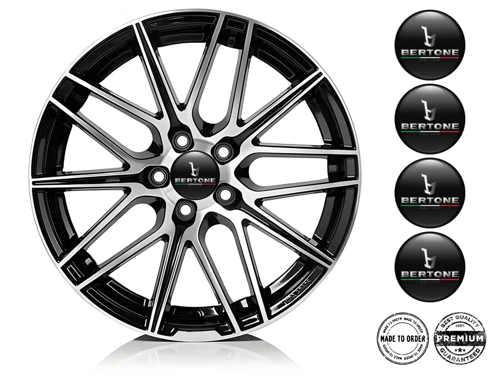Bertone Adesivi su Cerchi Label Gravitational Cascade